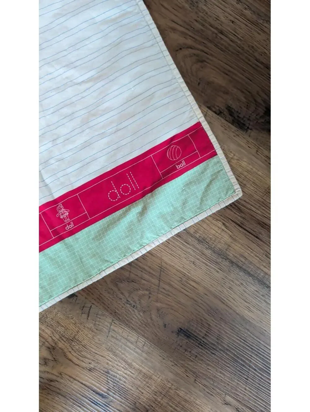Handmade Floral Patchwork Quilt 42x42